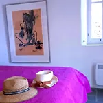 Semesterbostad Artistic Cycladic With Spectacular Panoramic View *
