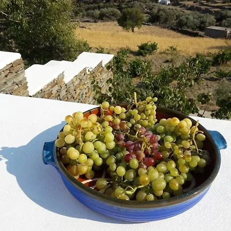 Vakantiehuis Artistic Cycladic With Spectacular Panoramic View Exámbela
