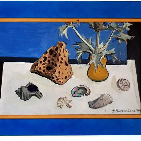 Artistic Cycladic With Spectacular Panoramic View