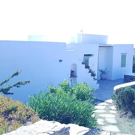 Semesterbostad Artistic Cycladic With Spectacular Panoramic View *