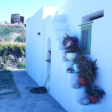 Semesterbostad Artistic Cycladic With Spectacular Panoramic View