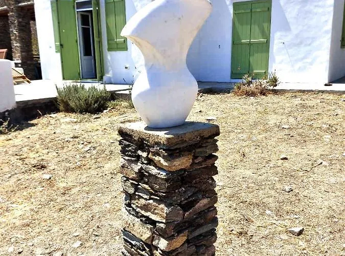 Artistic Cycladic With Spectacular Panoramic View Dom wakacyjny Exámbela