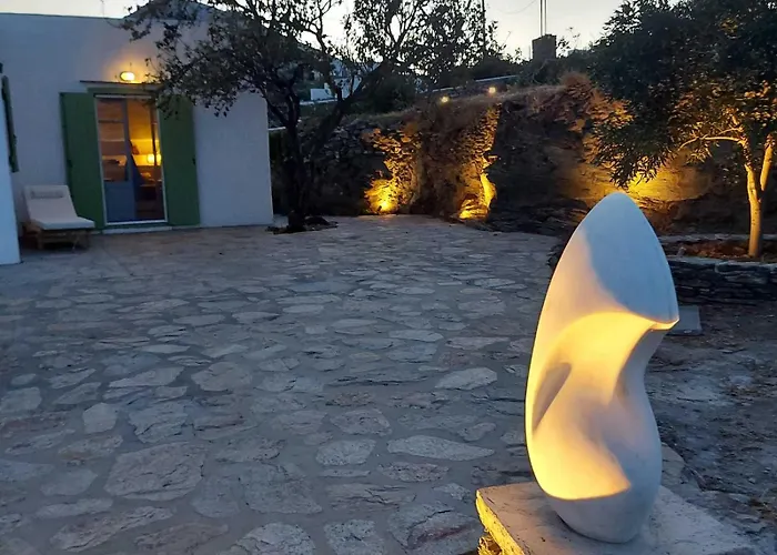 Artistic Cycladic With Spectacular Panoramic View * Exámbela