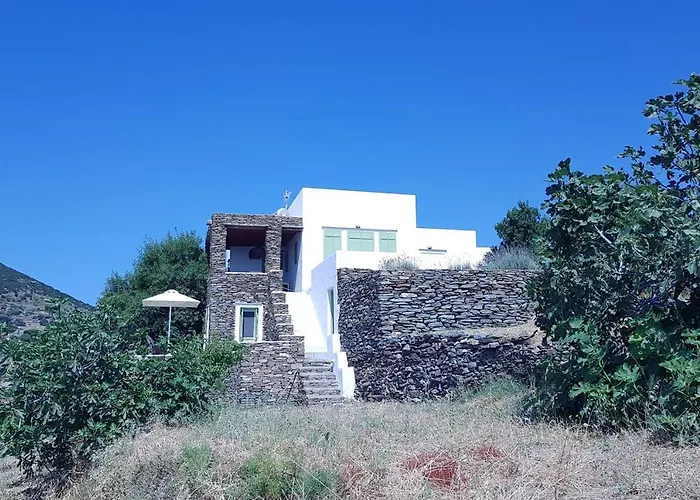 Dom wakacyjny Artistic Cycladic With Spectacular Panoramic View Exámbela