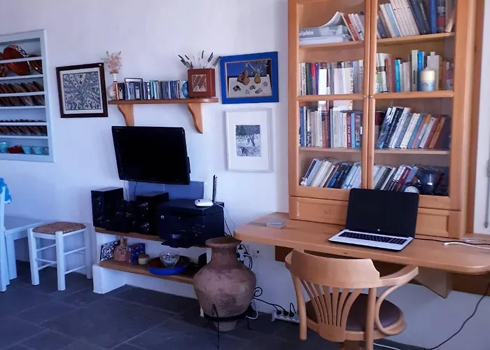 Artistic Cycladic With Spectacular Panoramic View Hébergement de vacances