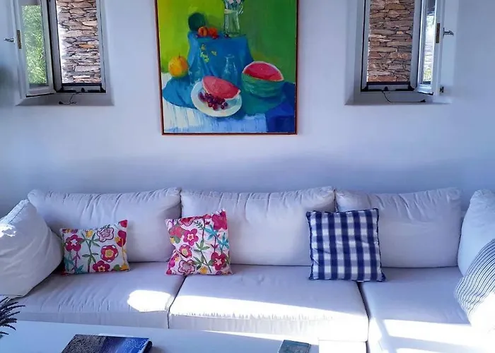 Artistic Cycladic With Spectacular Panoramic View * Exámbela