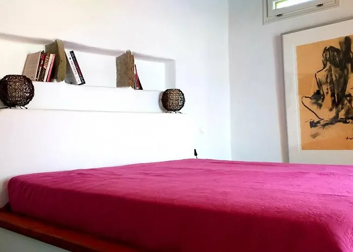 Dom wakacyjny Artistic Cycladic With Spectacular Panoramic View Exámbela